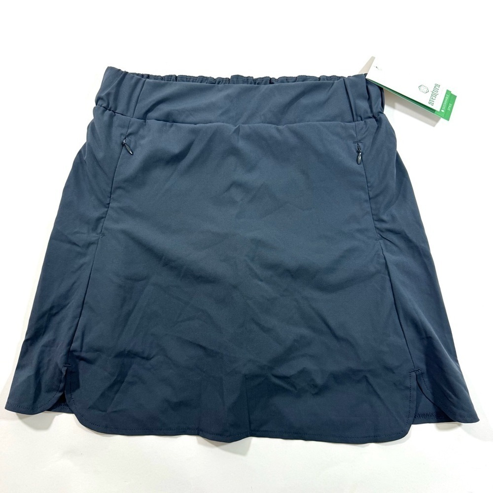 New Aventura Hollis Skort Size 4 India Ink Blue Grey